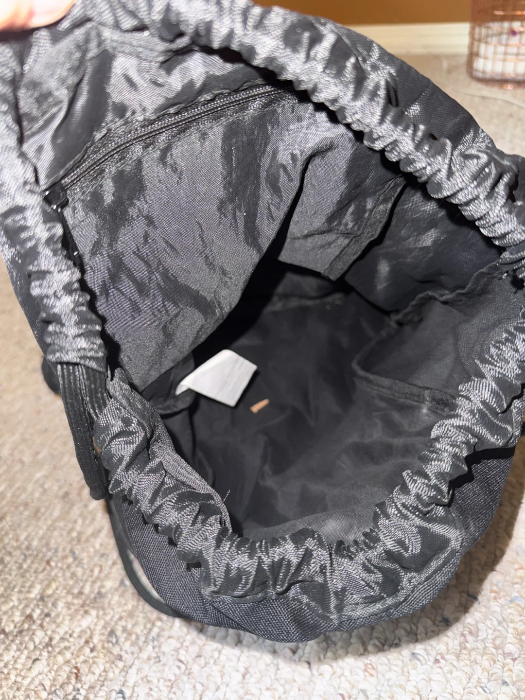 Puma Black Drawstring Gym Bag - photo 3