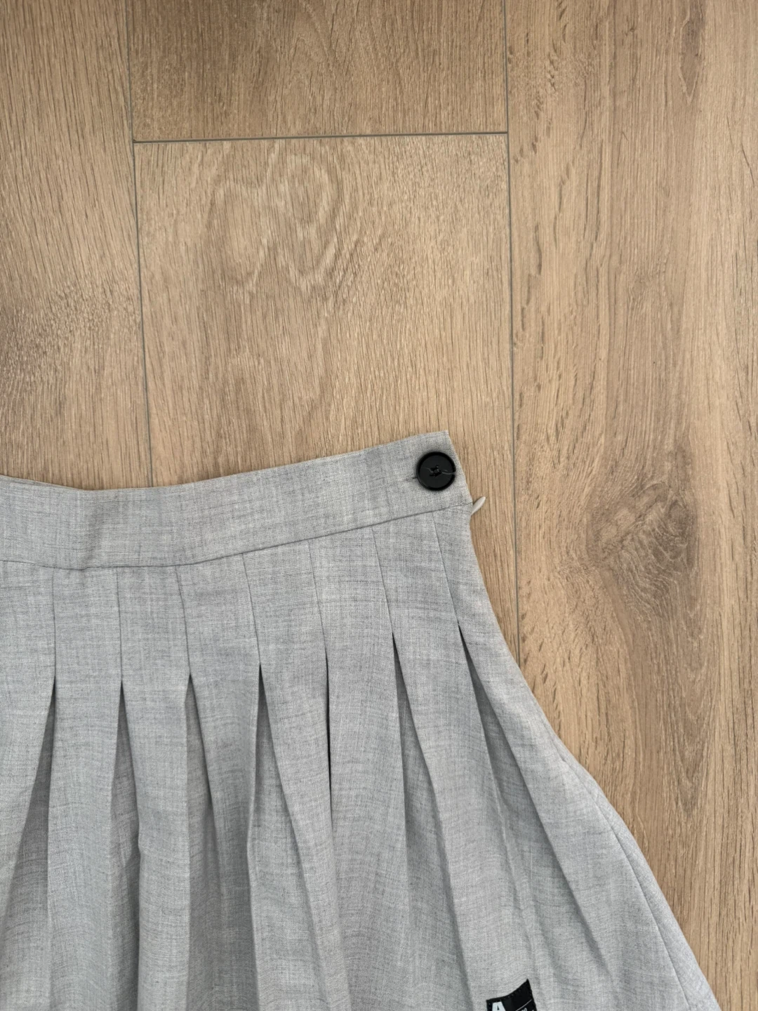 Addax Grey Pleated Skirt XS - photo 5