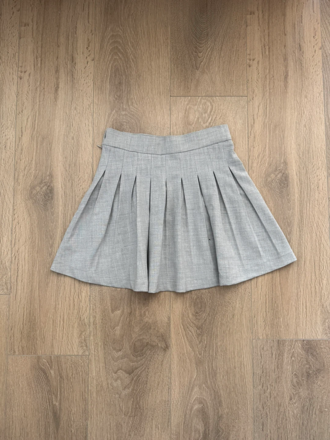 Addax Grey Pleated Skirt XS - photo 4