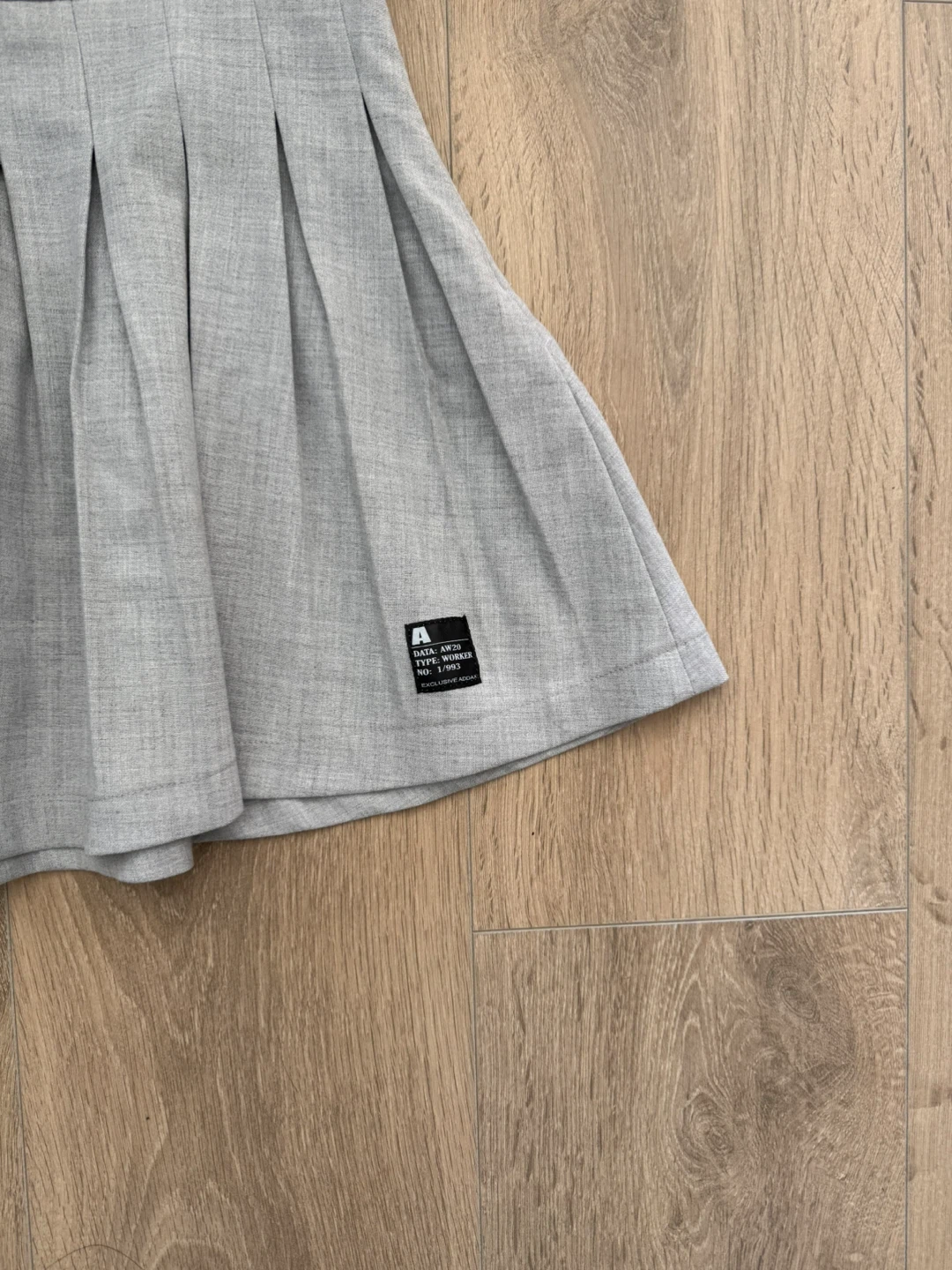 Addax Grey Pleated Skirt XS - photo 2