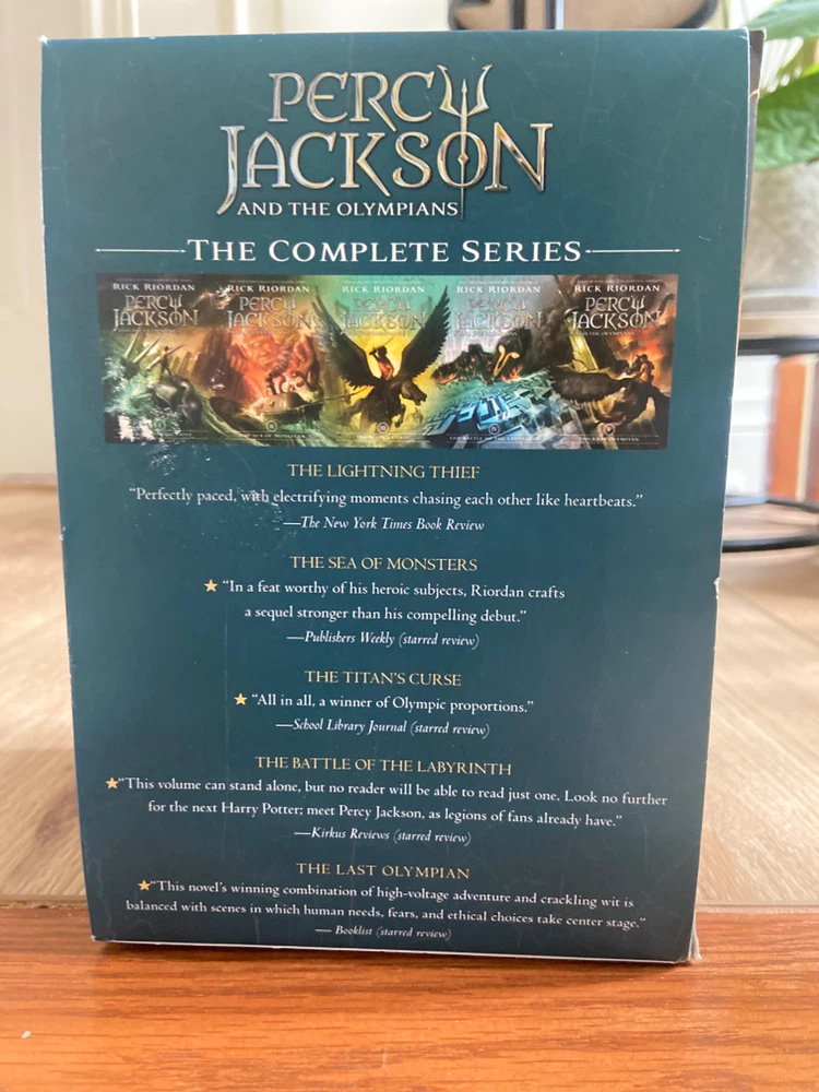 Percy Jackson and the Olympians Complete Box Set - photo 2