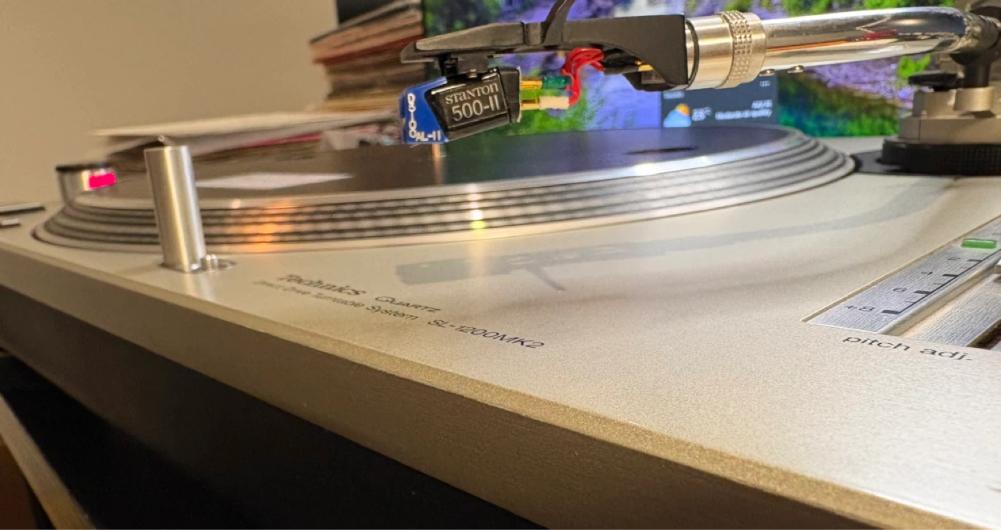 Technics 1200MKII turntable EUC with Stanton 500 cartridge - photo 5