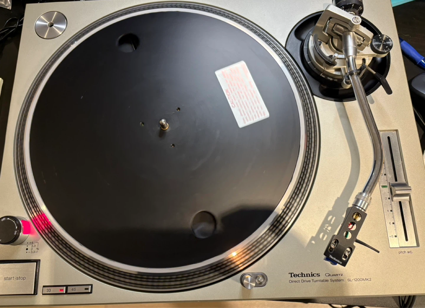 Technics 1200MKII turntable EUC with Stanton 500 cartridge - photo 4