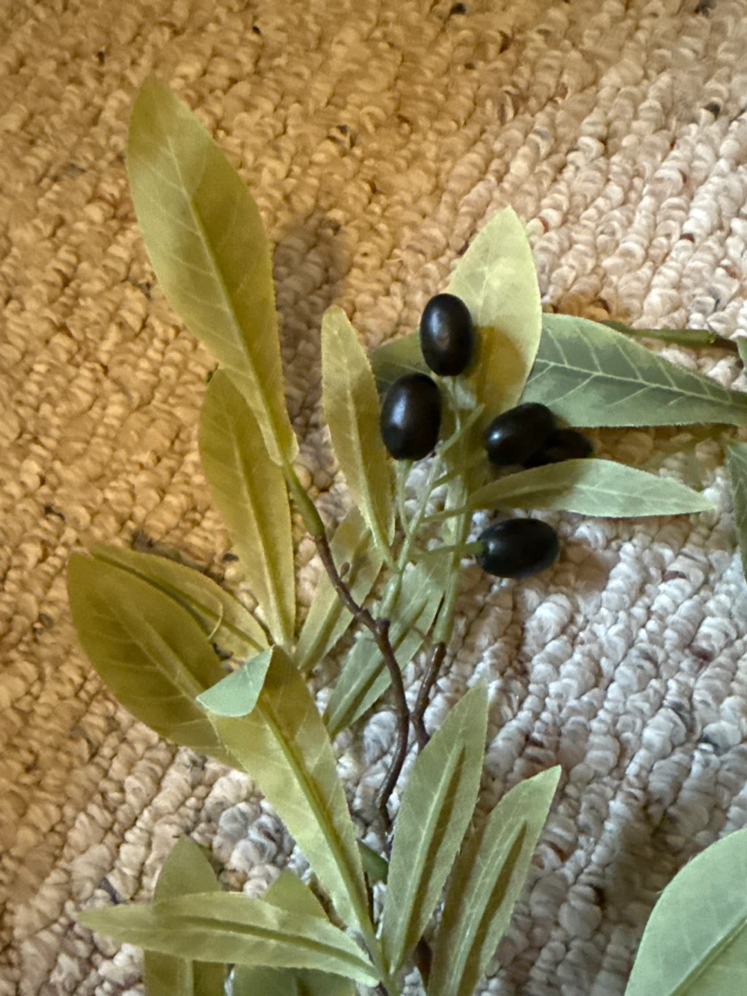 Micheal’s Faux Olive Branch Stems - photo 2