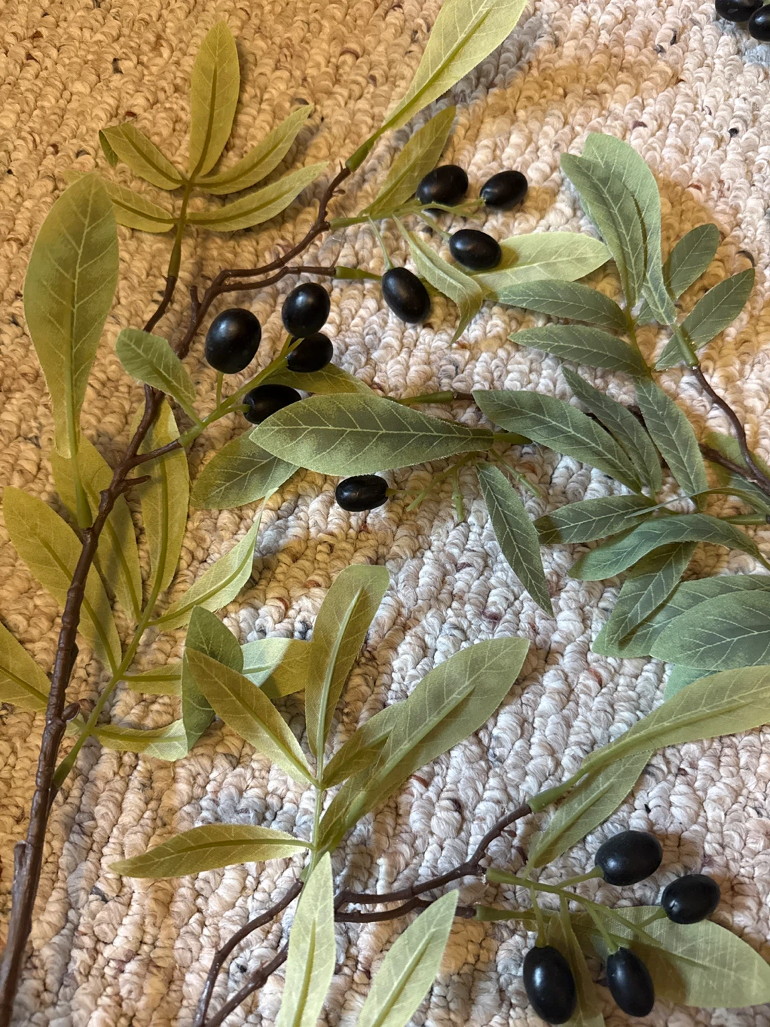 Micheal’s Faux Olive Branch Stems - photo 3