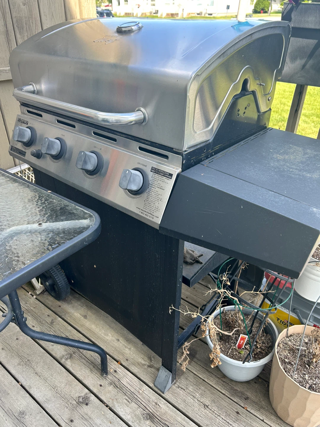 Stainless Steel Gas Grill - photo 2