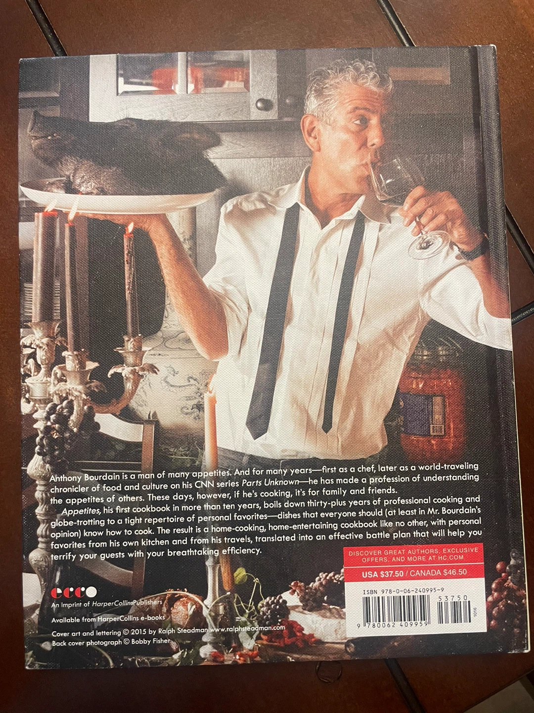 NEW! Anthony Bourdain Appetites: A Cookbook - photo 2