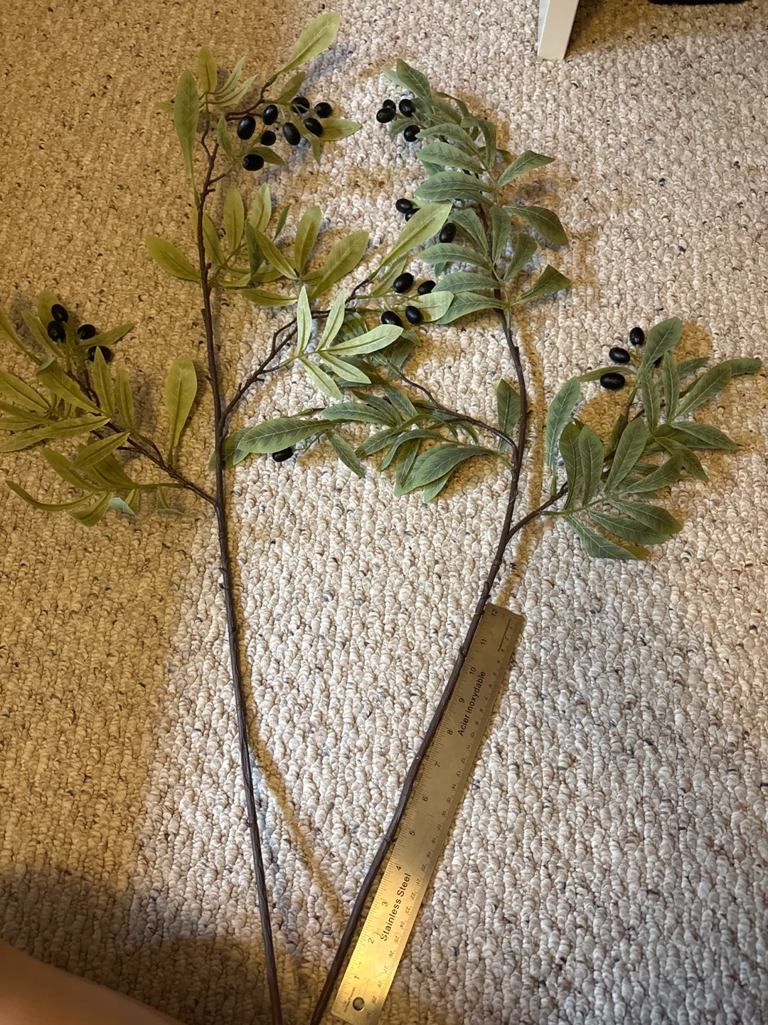 Micheal’s Faux Olive Branch Stems - photo 4
