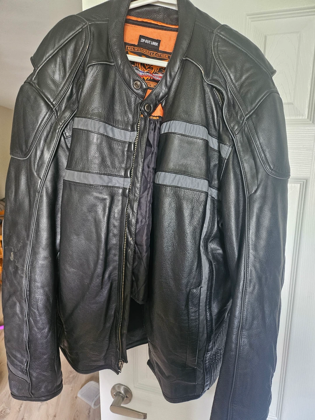 Leather jacket