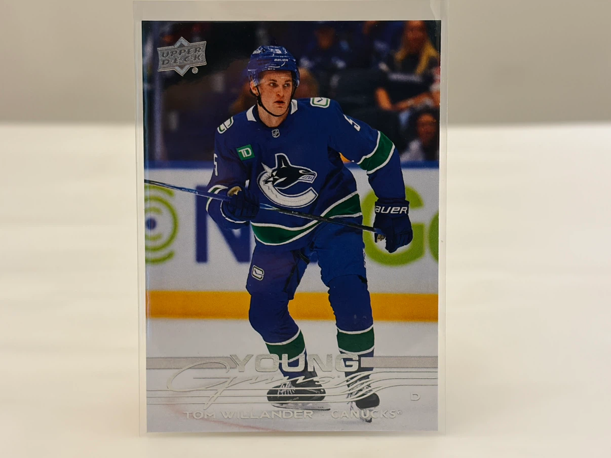Tom Willander 25-26 Extended Canucks Young Guns Rookie Card #717