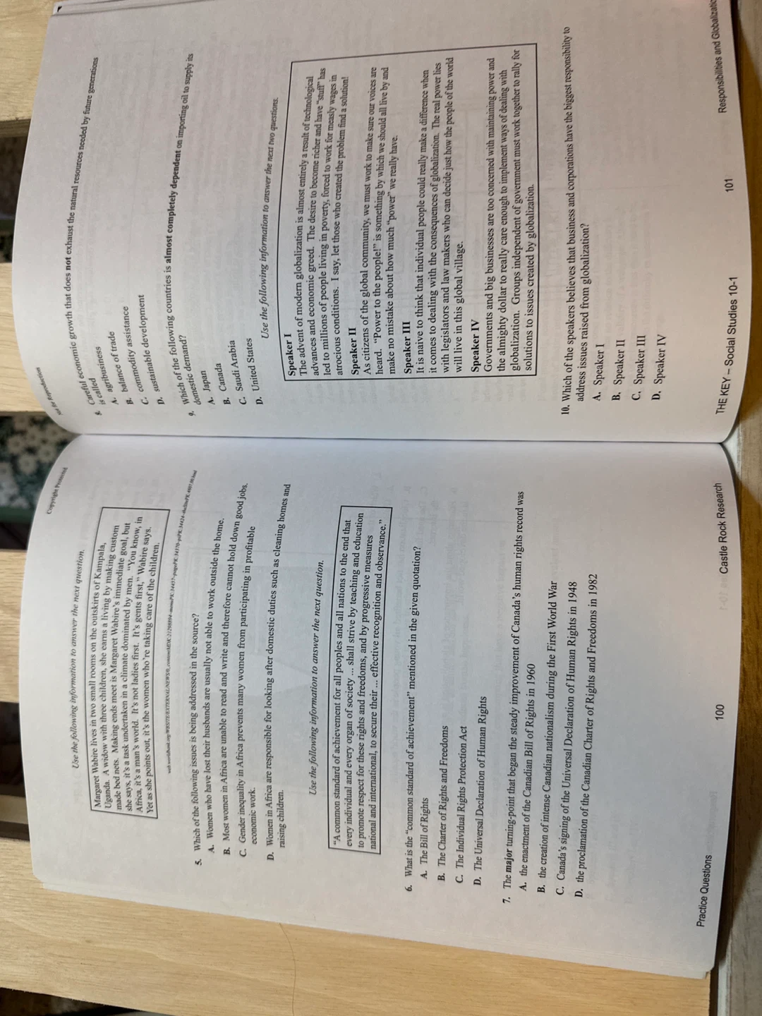Social Studies 10-1 THE KEY Study Guide Alberta Edition - photo 3