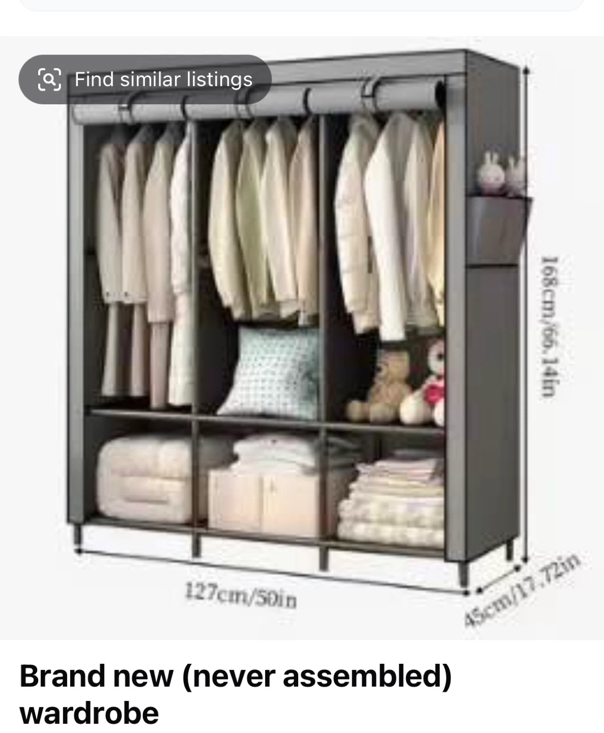 Brand New Wardrobe - Never Assembled