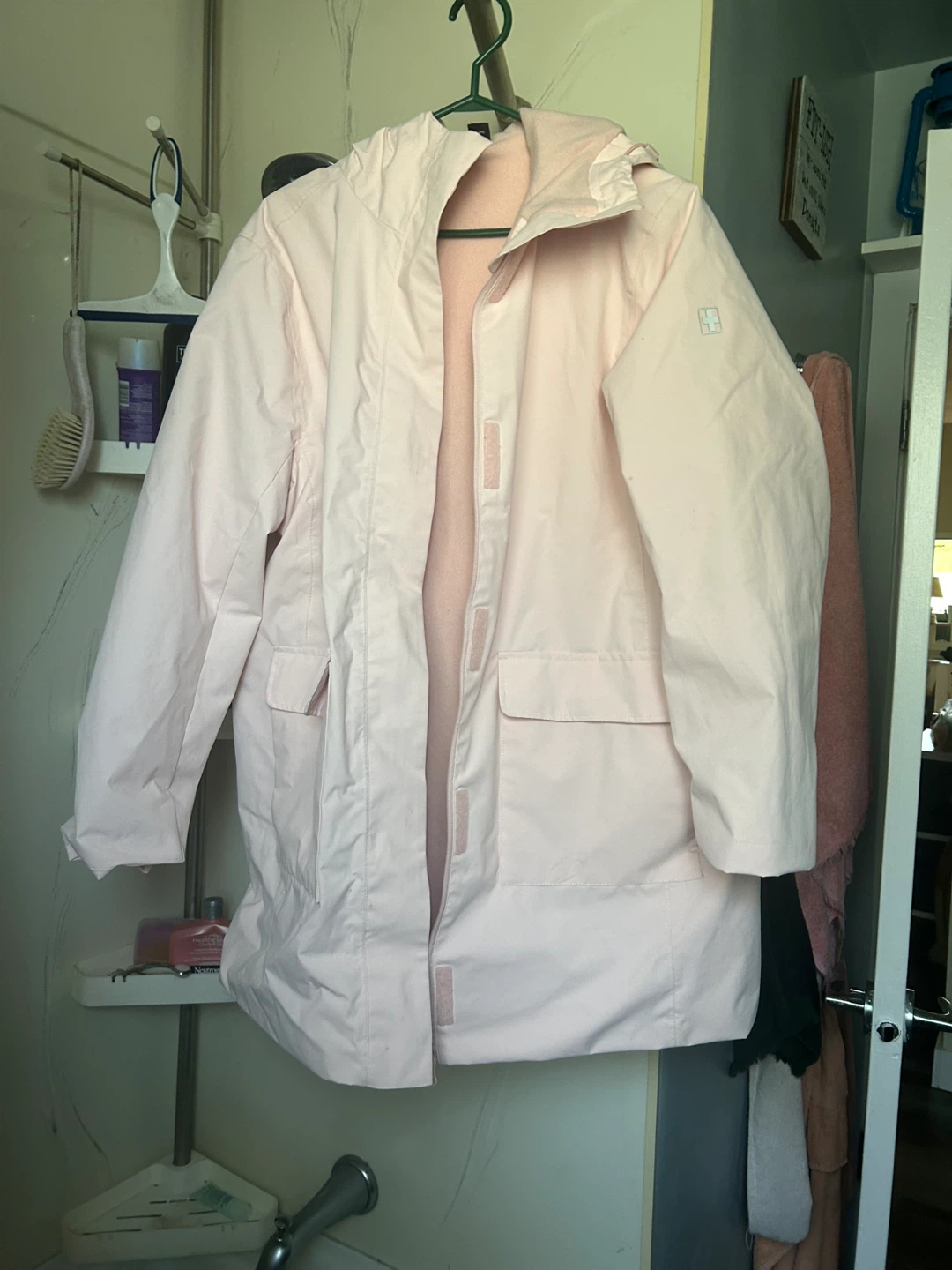Swiss Tech Pink Hooded Jacket