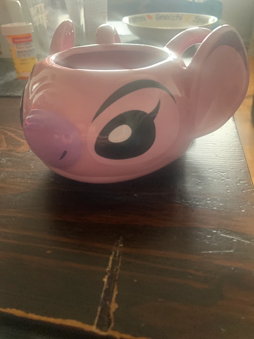Pink Stitch Mug