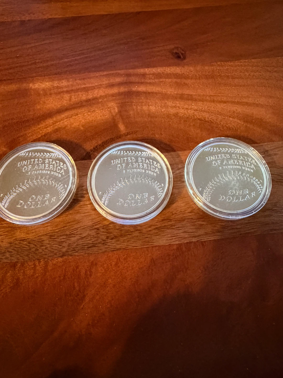 United States Mint 2014 Baseball Player Dollar Coin (3 Coins) - photo 2