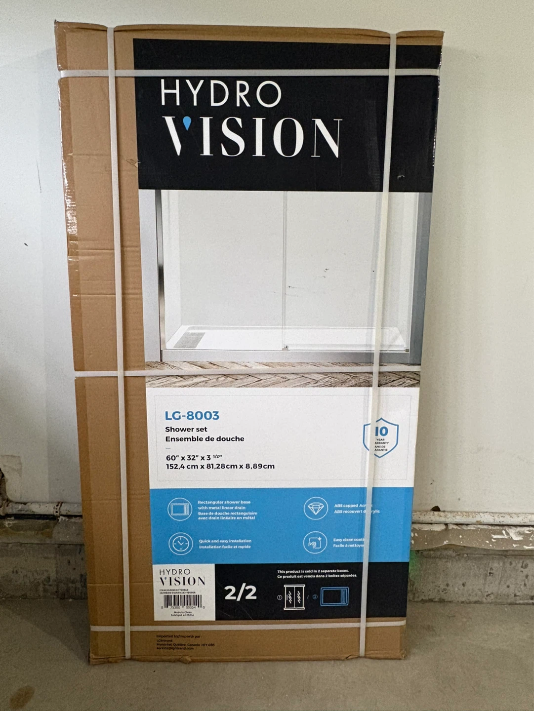 Hydro Vision LG-8003 Shower Set