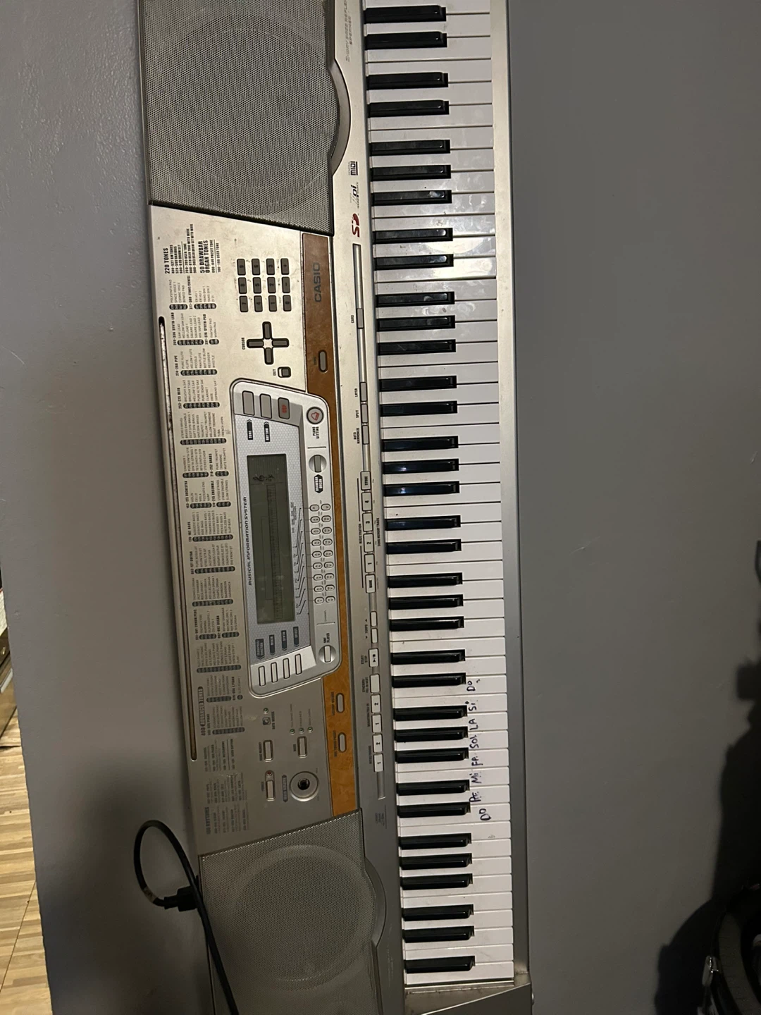 Teclado  Casio wk-800