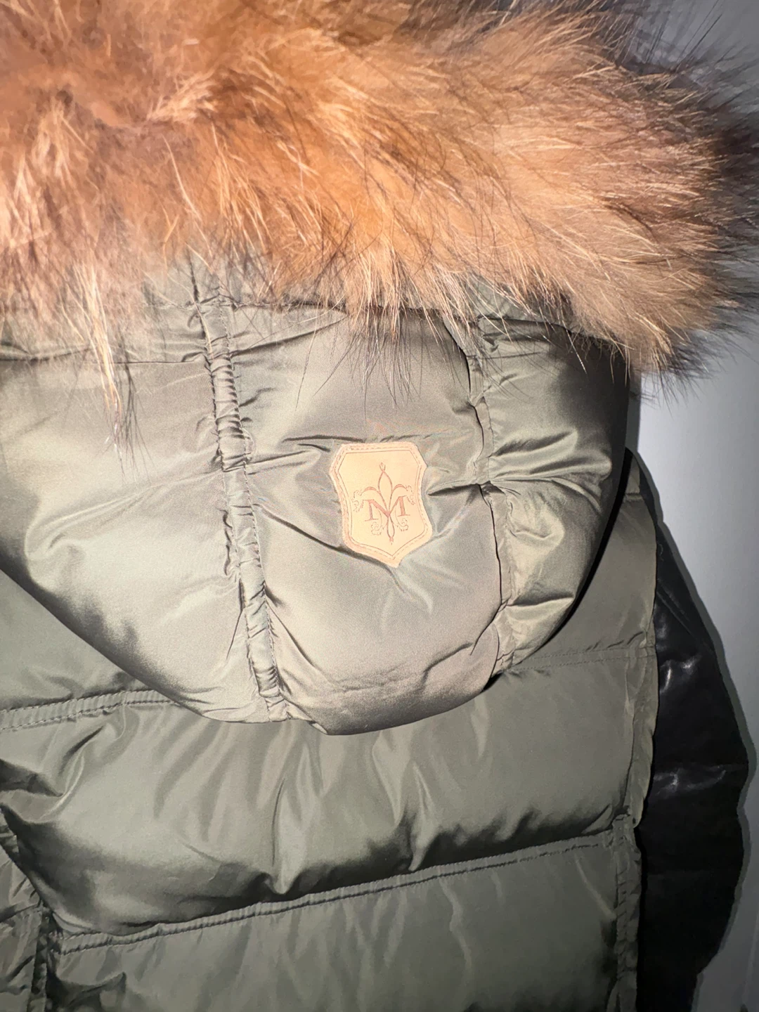 Mackage Puffer Jacket with Leather Sleeves - photo 2