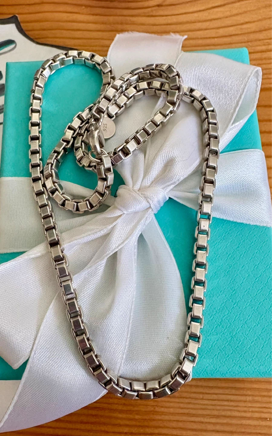 💯 Authentic Tiffany and Co. (UNISEX) Venetian Chain