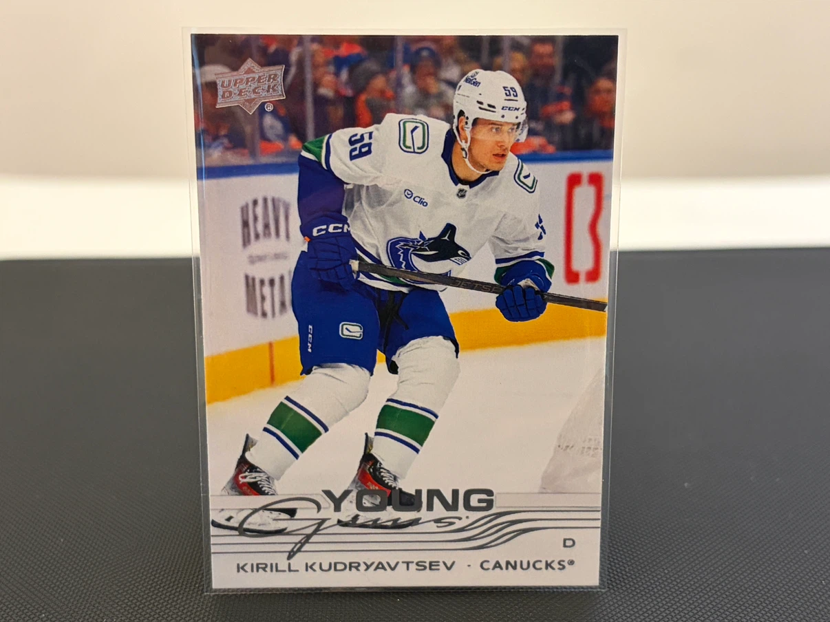 Kiril Kudryavtsev 25-26 Canucks Young Guns Rookie Card #468
