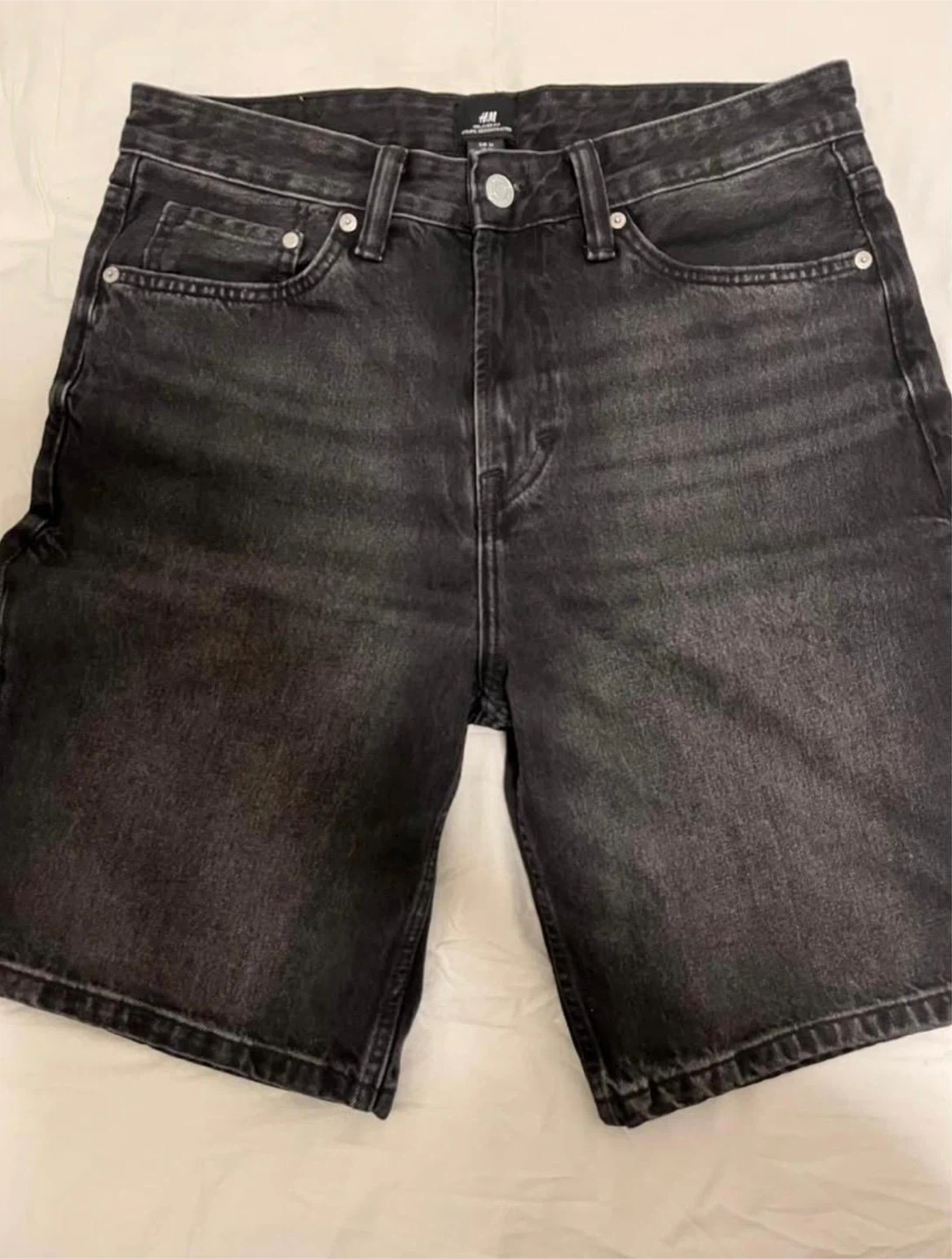 H&M Relaxed Fit Denim Shorts