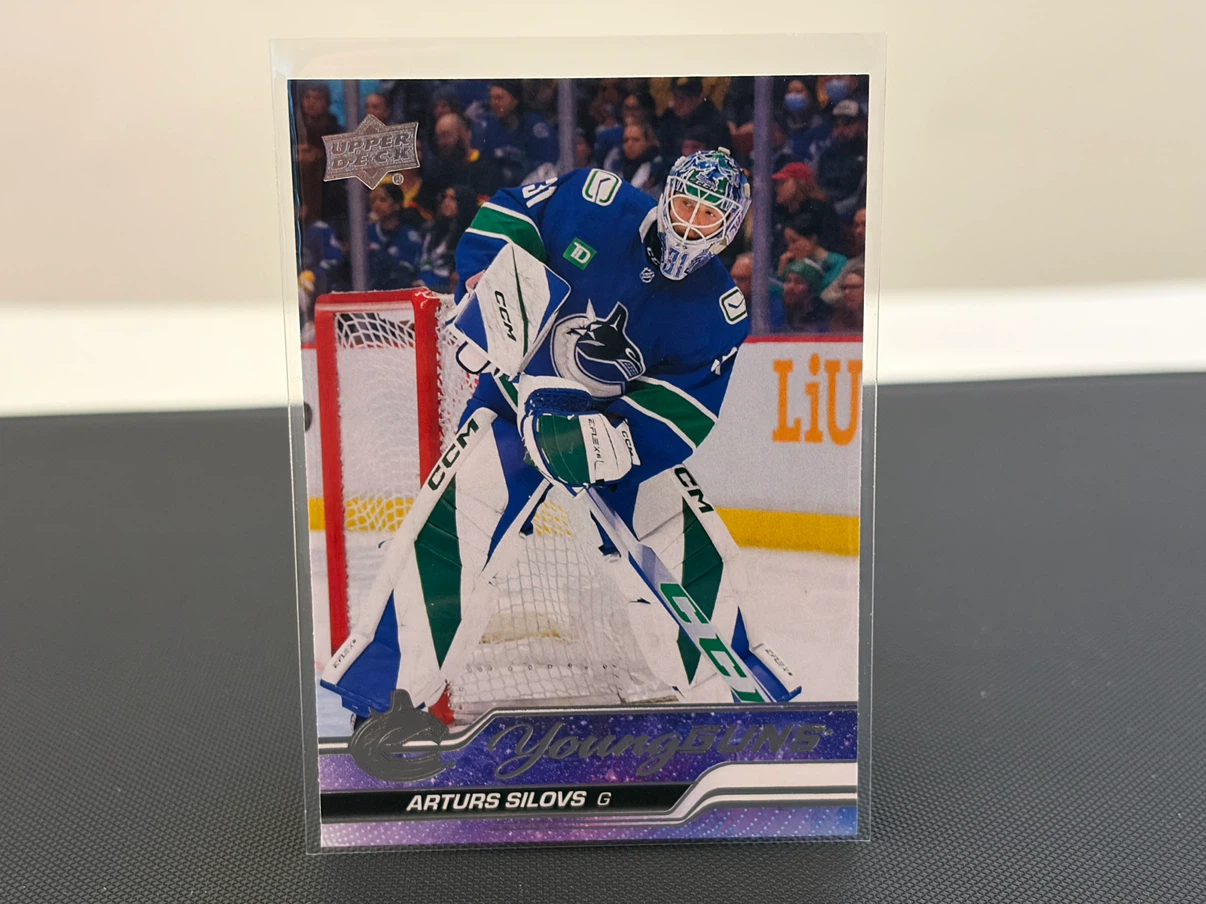 Arturs Silovs 25-26 Canucks Young Guns Rookie Card #485
