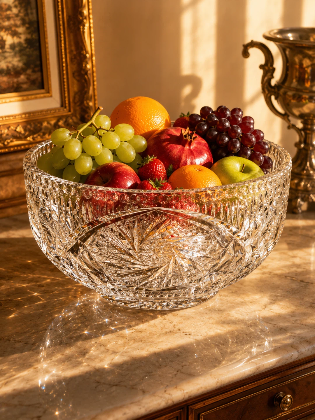 Crystal Fruit Bowl