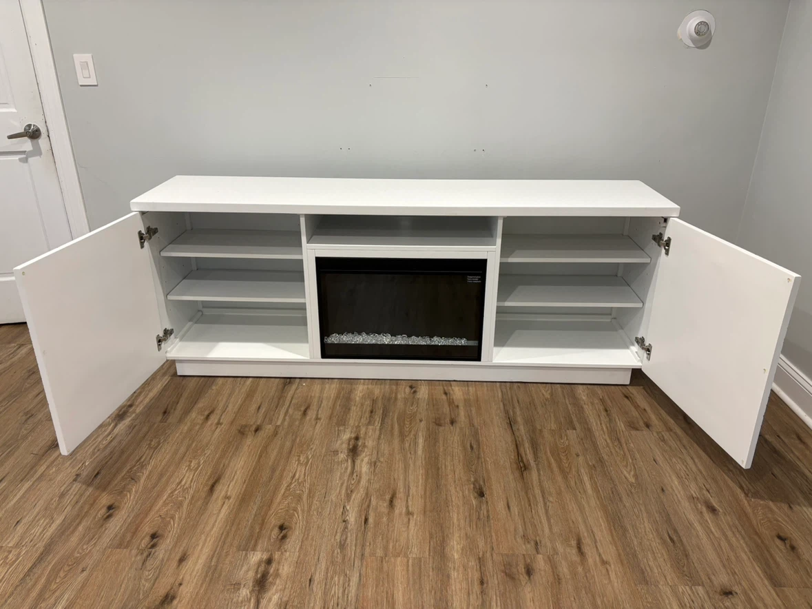 Entertainment stand with heater and cooling fan - photo 2