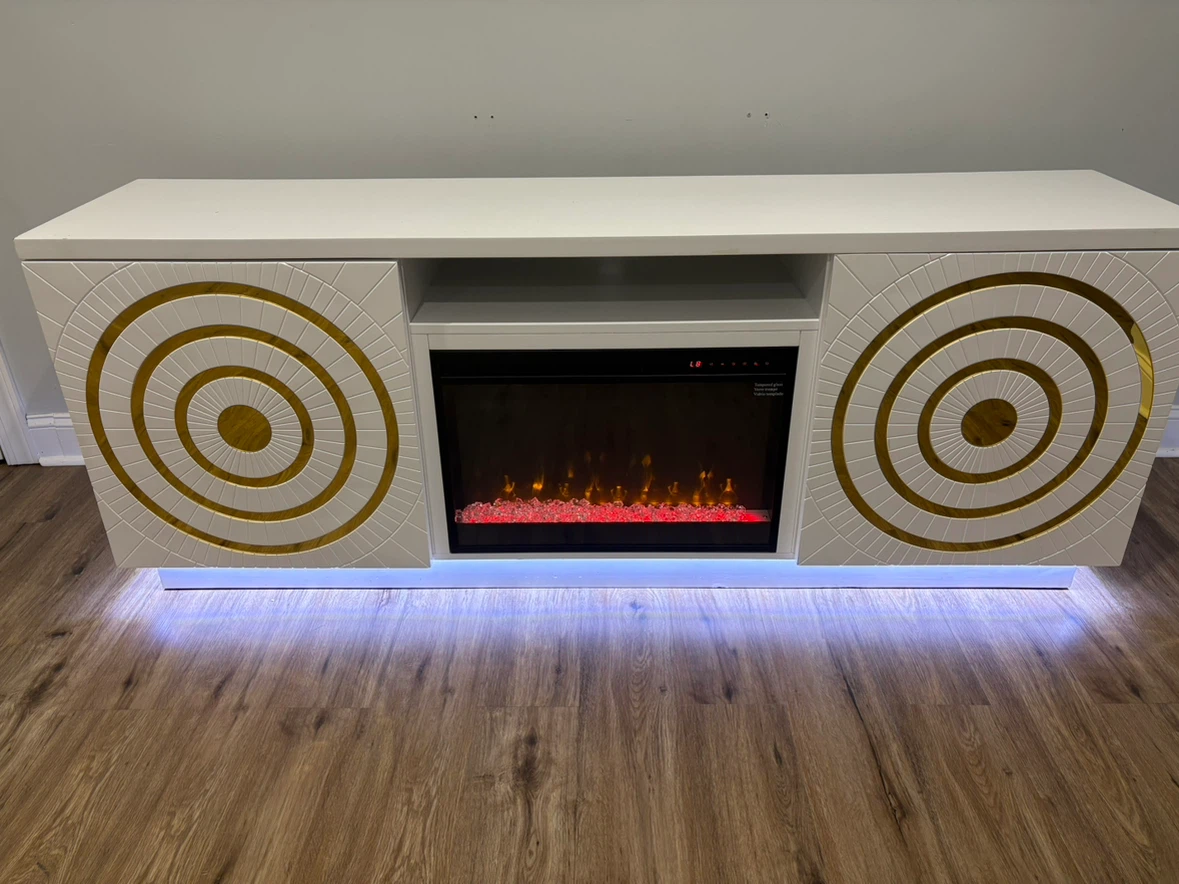 Entertainment stand with heater and cooling fan - photo 4