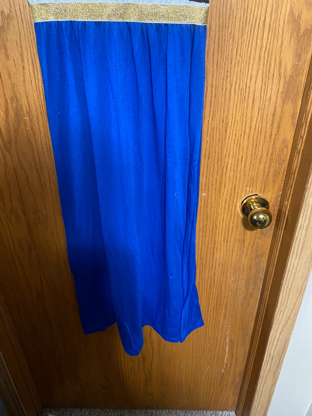 Striped navy blue & White Top with Royal Blue bottom - photo 4
