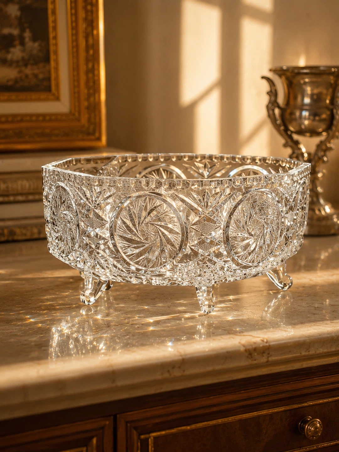 Crystal Footed Bowl - photo 2