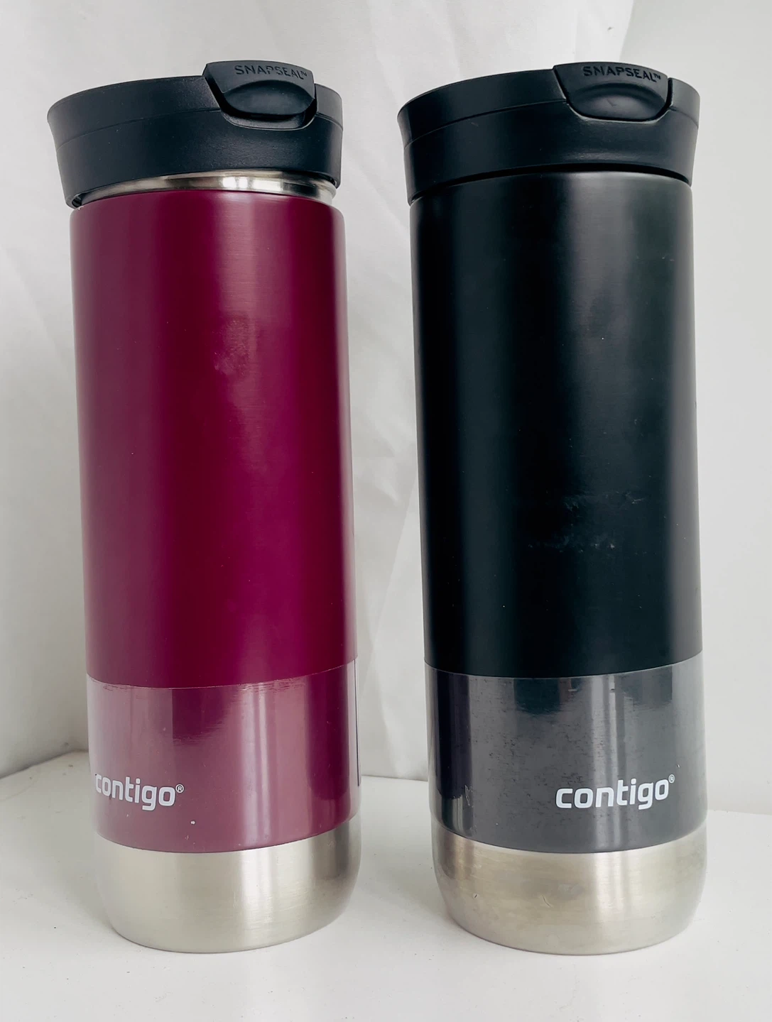 Contigo SnapSeal Travel Mugs - Set of 2