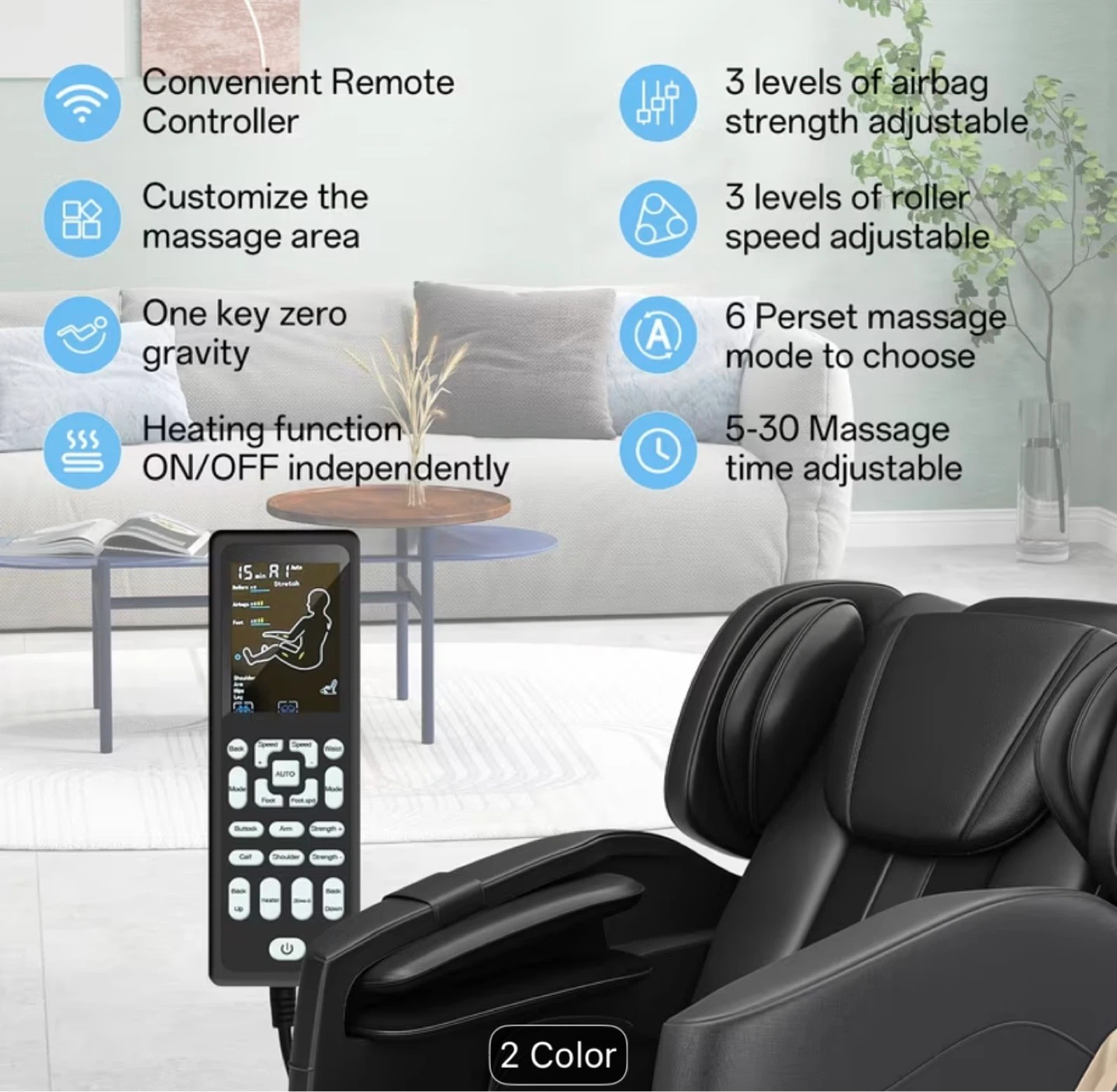 Zero Gravity Massage Chair Recliner - photo 4