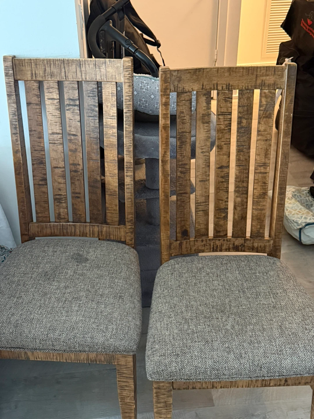 Expandable Wooden Dining Table Set with 4 Chairs - photo 3