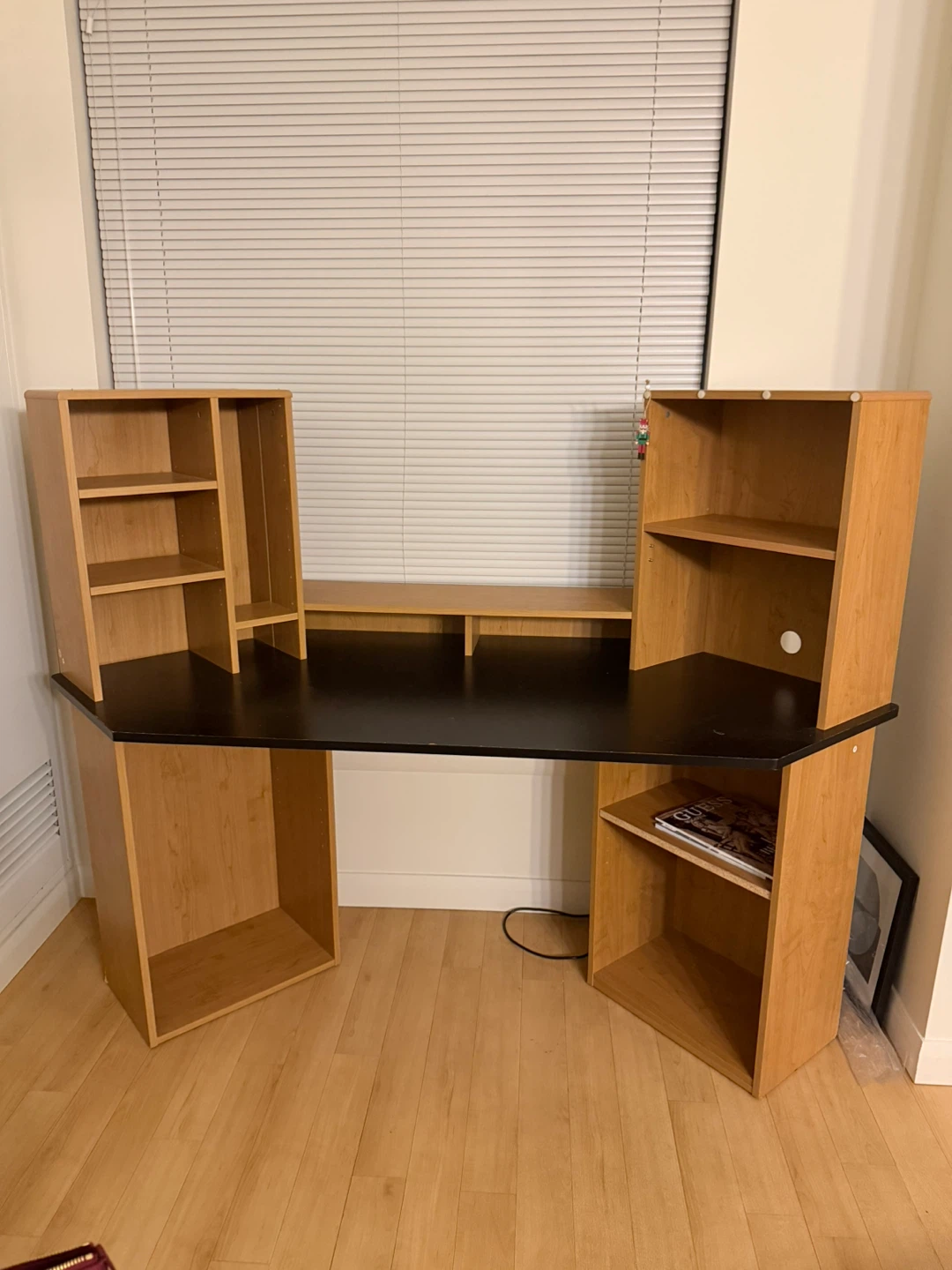 Computer Desk with Shelving