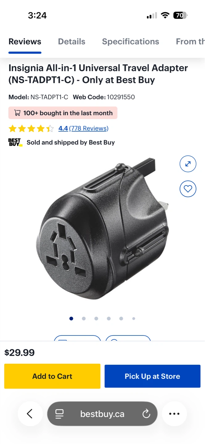 All-in-1 Universal Travel Adapter