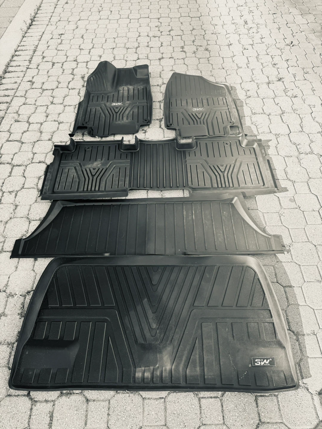 3W Floor Mats + Trunk Liner Set – Fits 2018-2026 Honda Odyssey