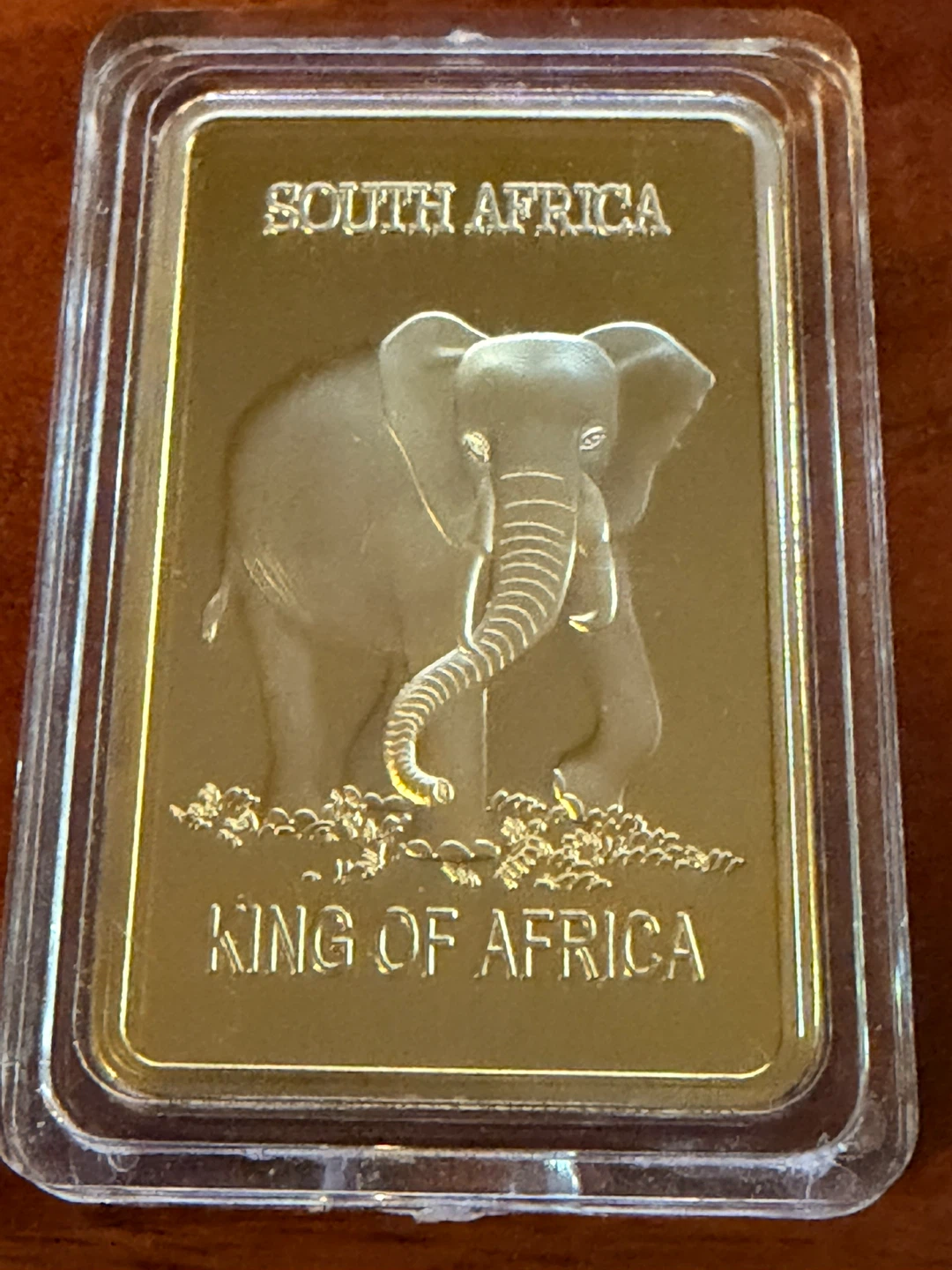 South Africa Krugerrand .999 Gold Clad Bar x2 - photo 2