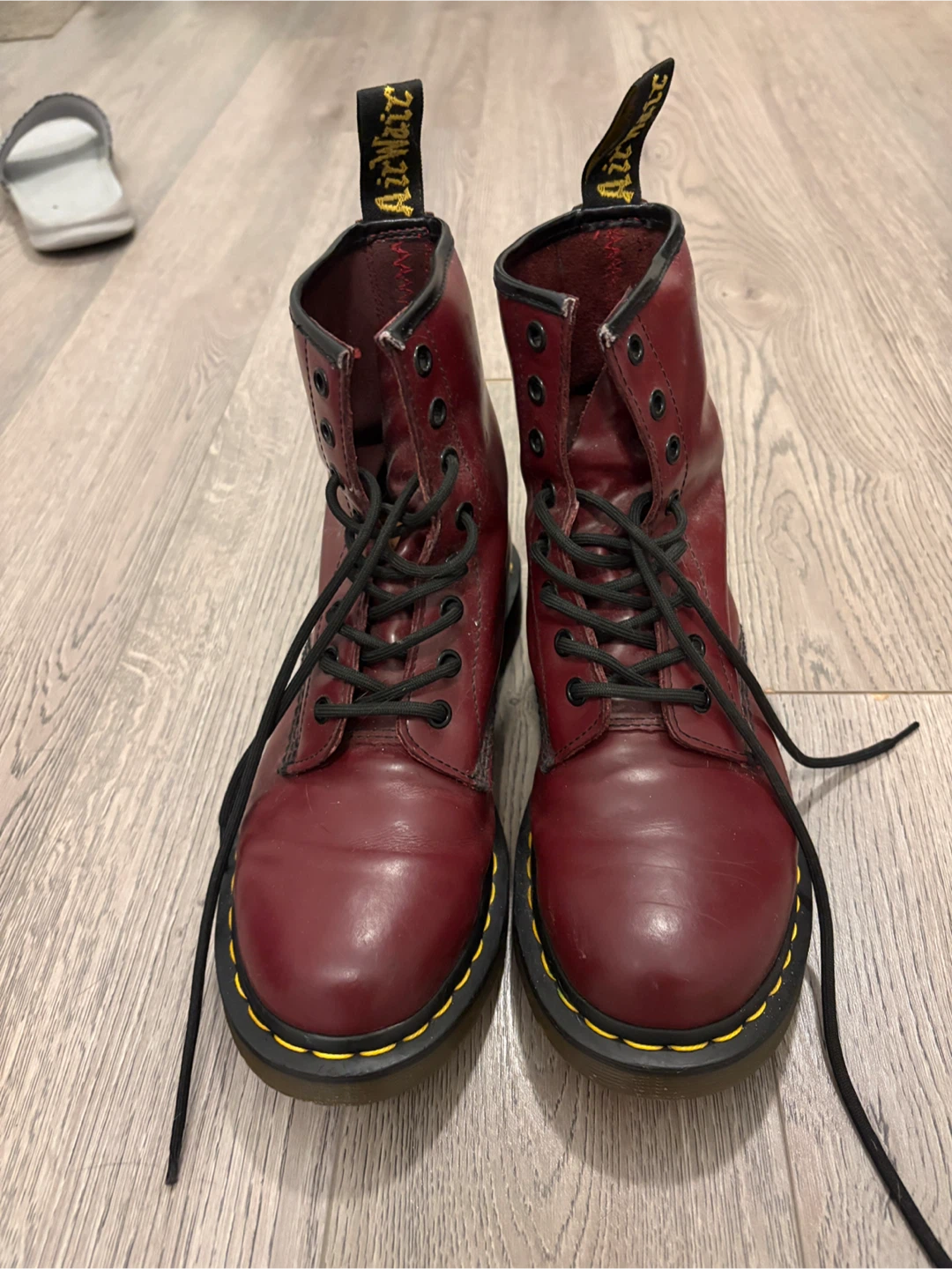 Dr. Martens 1460 Cherry Red (2016 Premium Leather - Like New)