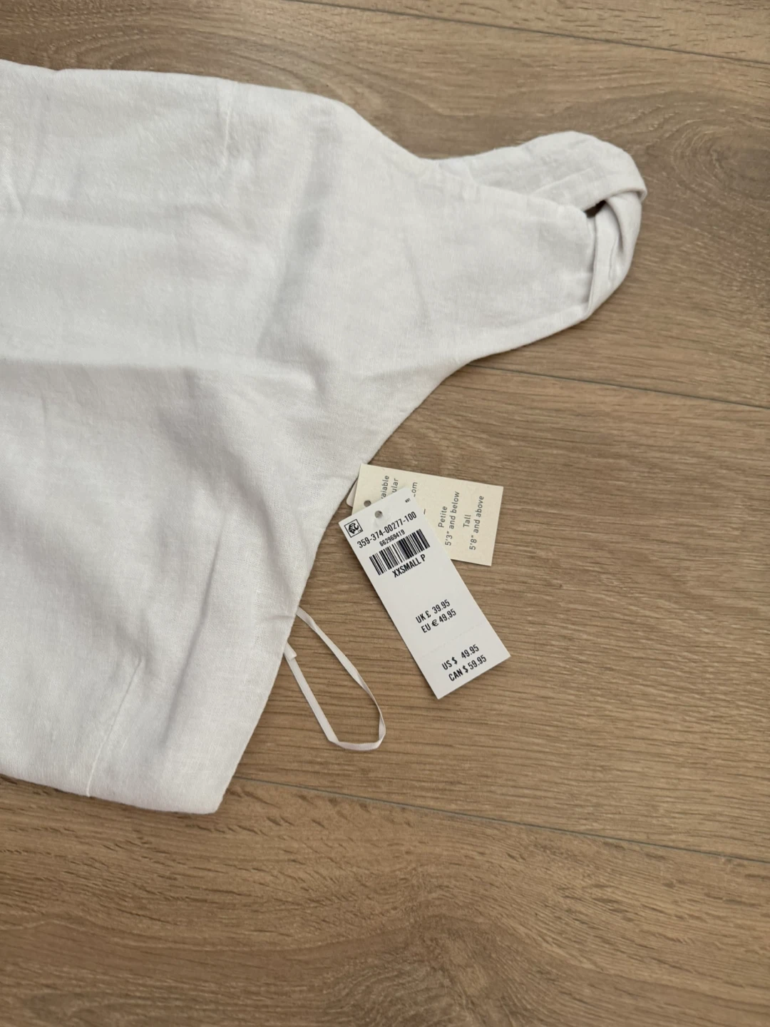 Hollister White One-Shoulder Dress - XXS - photo 2