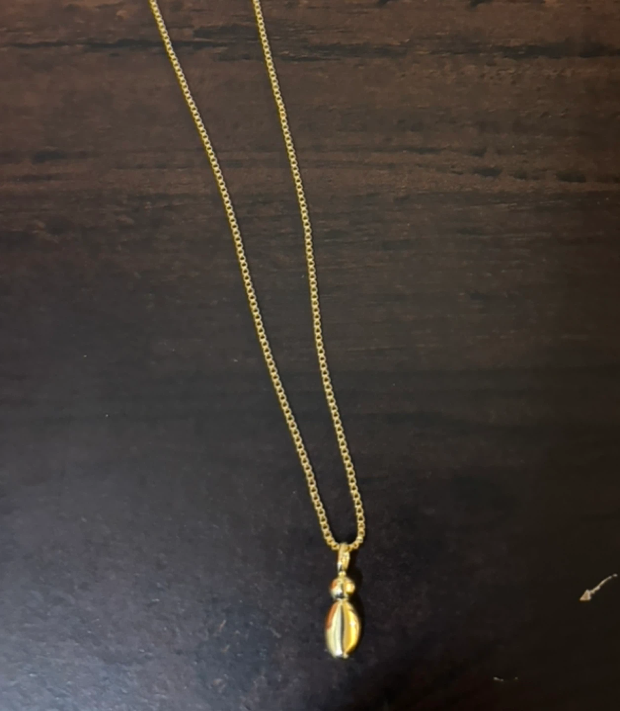NEW-Gold Tone Necklace