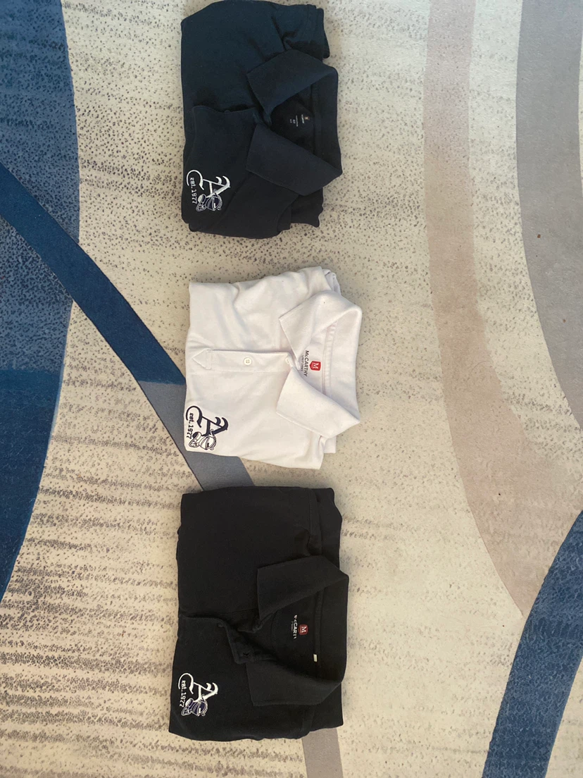 Assumption McCarthy Polo Shirts (3 Pack) Size M