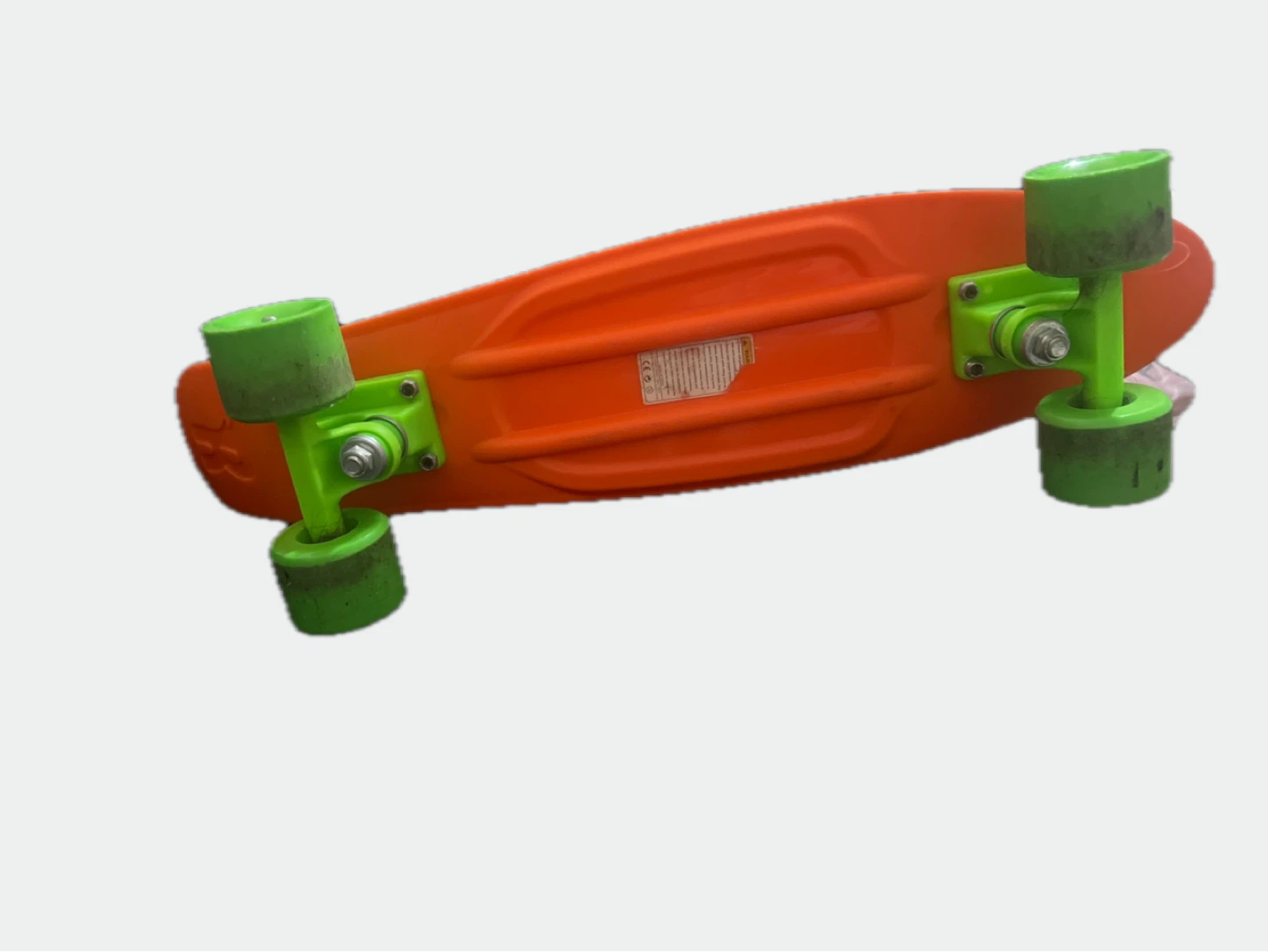 Rugged Racers Orange Skateboard - photo 2
