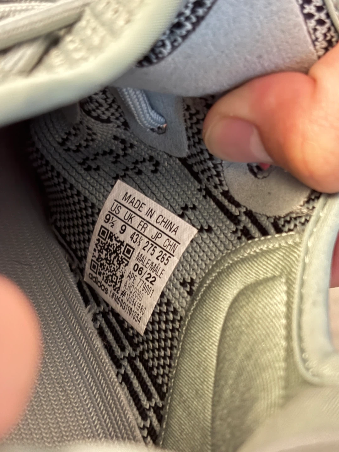 Adidas Yeezy Boost 350 V2  “Salt” Shoes - photo 4