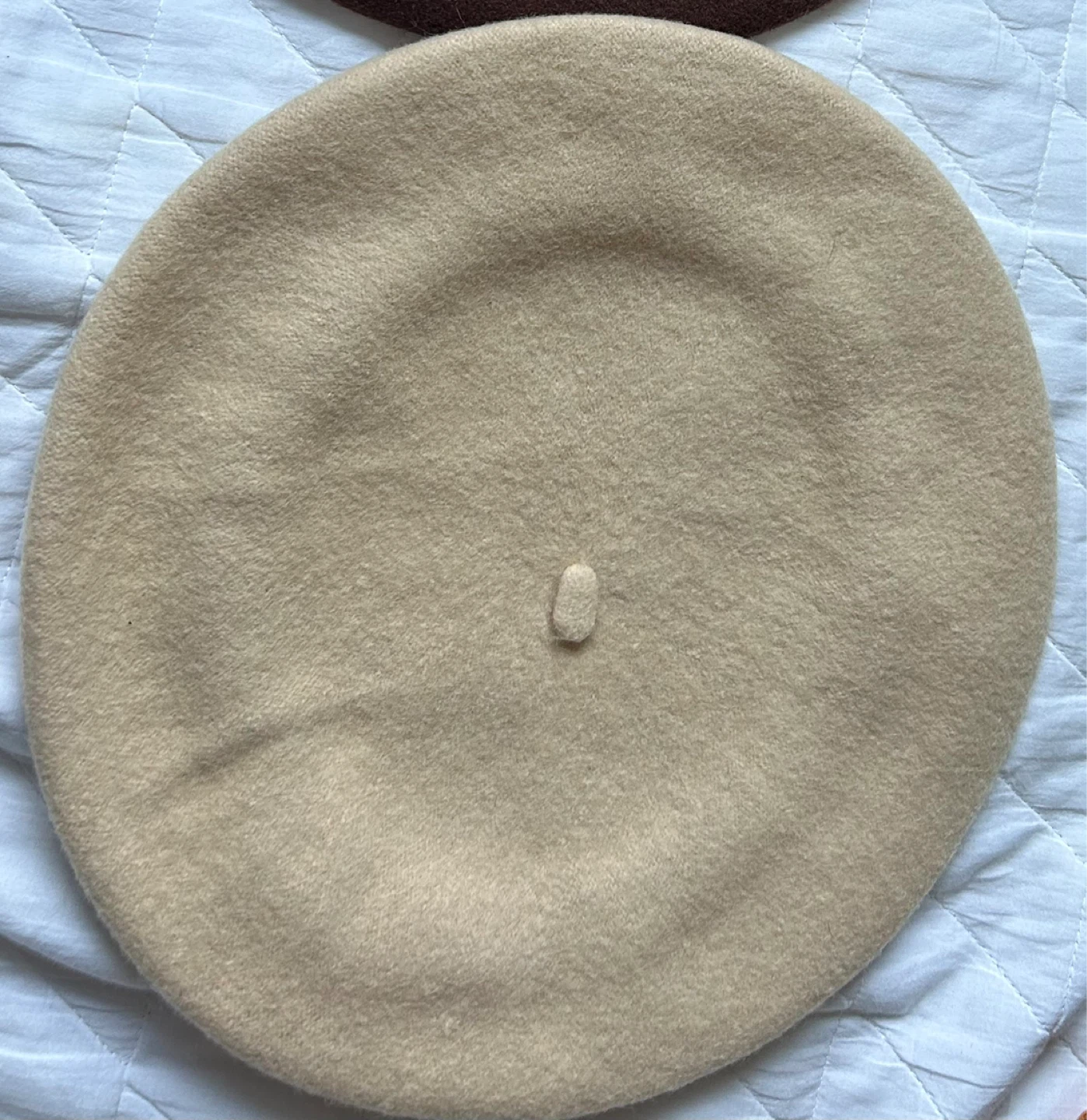 Beige Beret Hat - photo 2