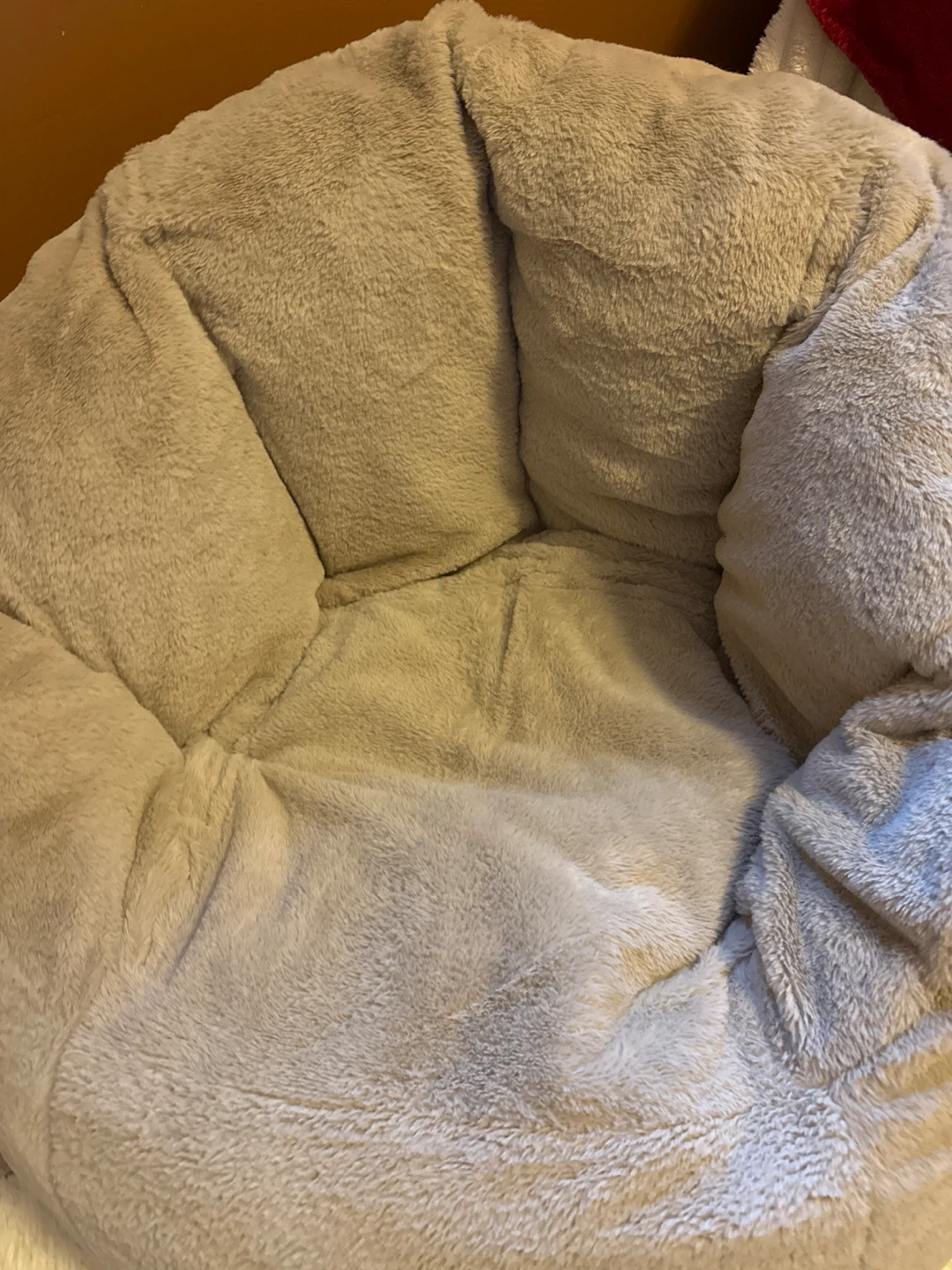Faux Fur Bean Bag Chair - photo 5