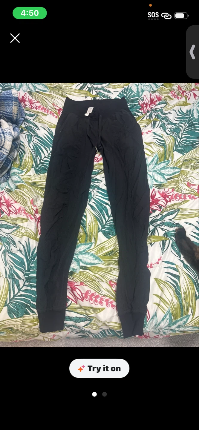 Lululemon Black Joggers Size 2