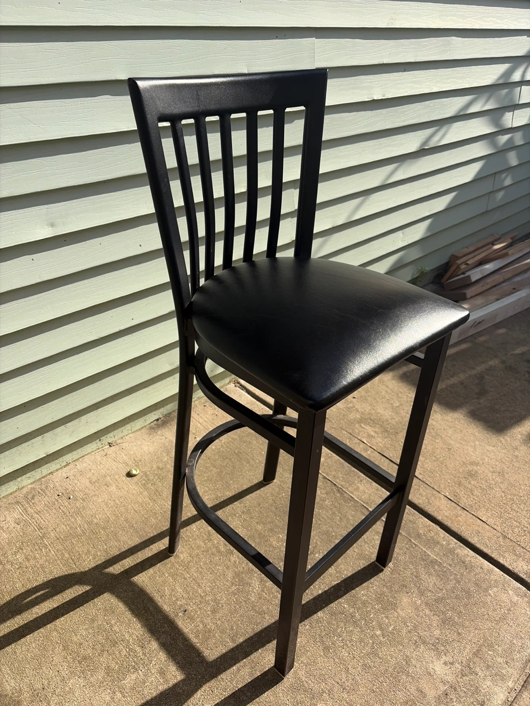 Black Bar Stool - photo 2