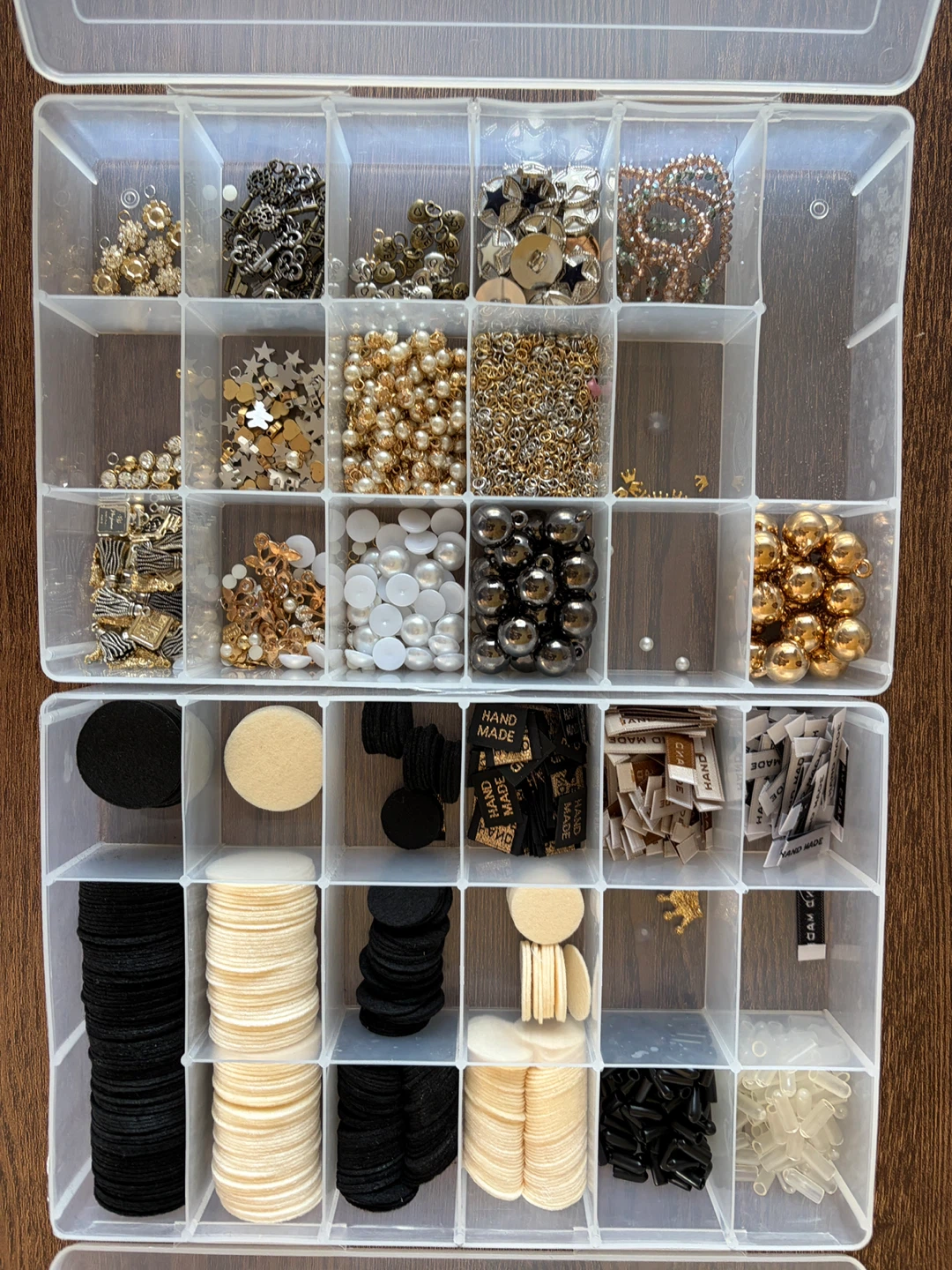 Bulk Hair Clips & Craft Supplies Lot