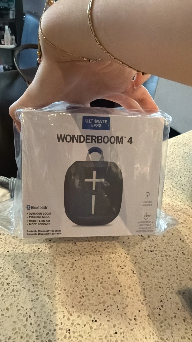 Ultimate Ears WONDERBOOM 4 Portable Bluetooth Speaker
